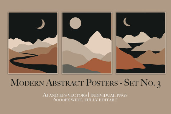 Download Abstract Modern Boho Wall Art No. 3 - Boho wall art Collection