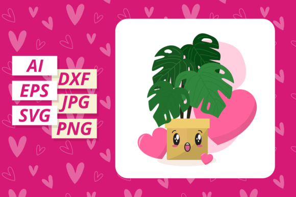 Download Valentine Indoors Plant Kawaii - Indoor Collection