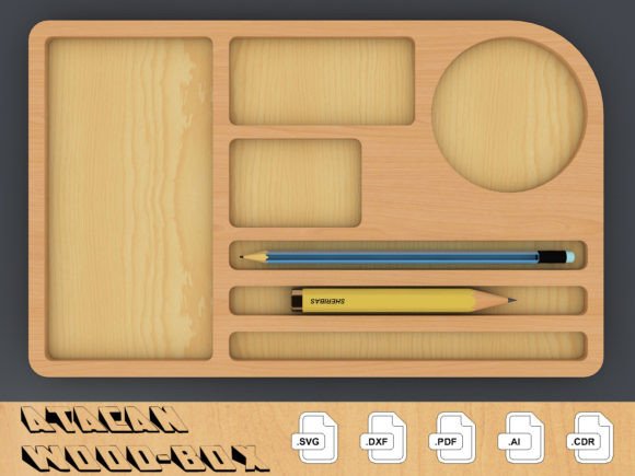 Download Office Organiser Cutting Templates 141 - Premium Resources