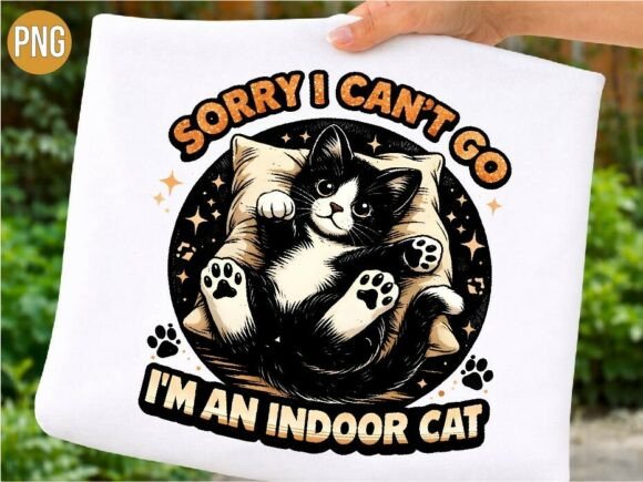 Download Sorry I Can't Indoor Cat, Funny Cat PNG - Indoor Collection