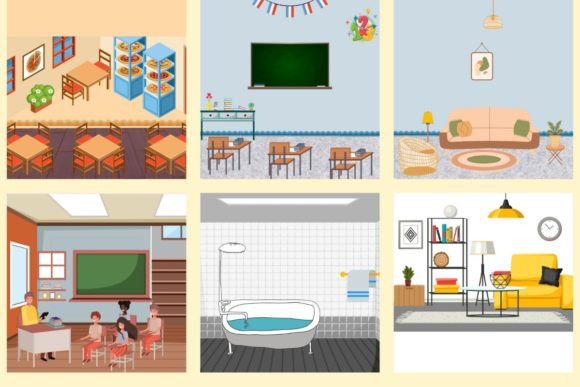 Download House Interior Scenes | Indoors Scenes - Indoor Collection